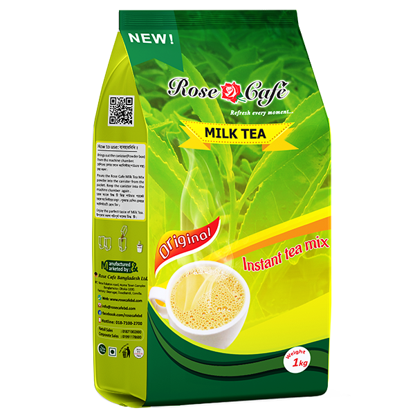 Rose cafe milk tea